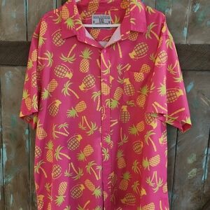 Savage Tacticians Pink Hawaiian Shirt XXL